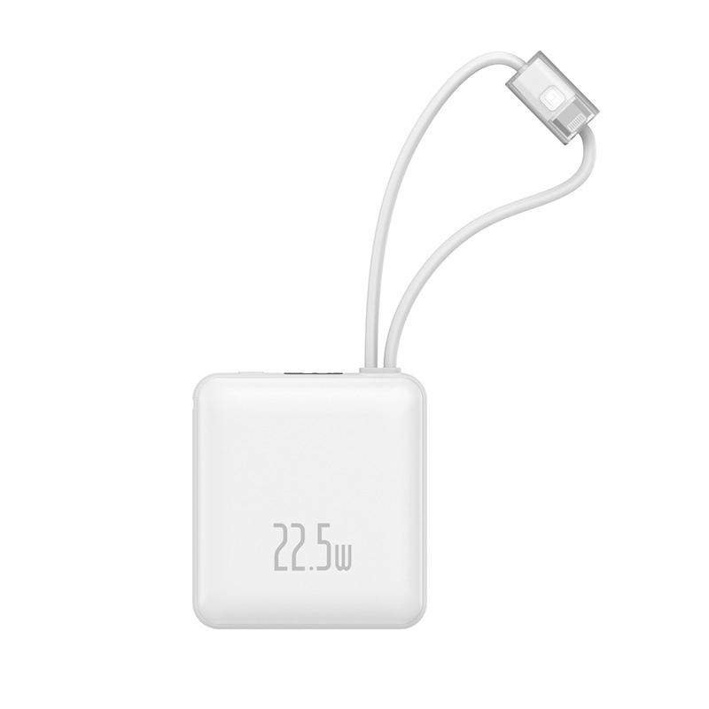Mini tesoro de carga 10000mAh con cable 22.5W rápido carga en avión tesoro de carga personalizado regalos mayoristas