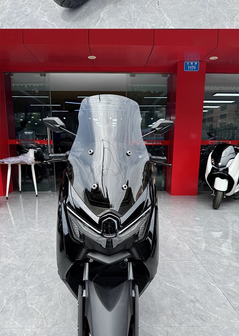 Suitable for Yamaha 25 Models Nmax155 Special Modified and Heightened Front Windshield 155 Front Windshield Modification Accessories