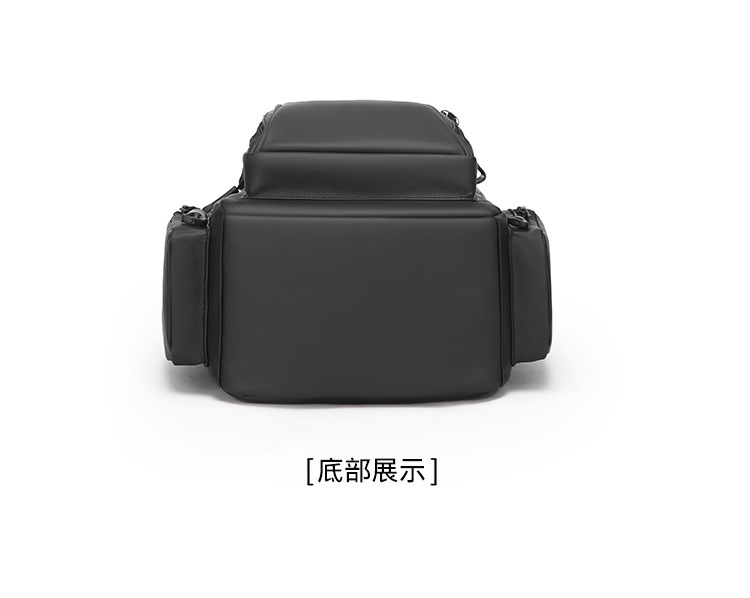 New business backpack, water-resistant, suitable for both shoulder and single shoulder, men's chest bag, cross-border Oxford fabric, men's computer backpack undefined