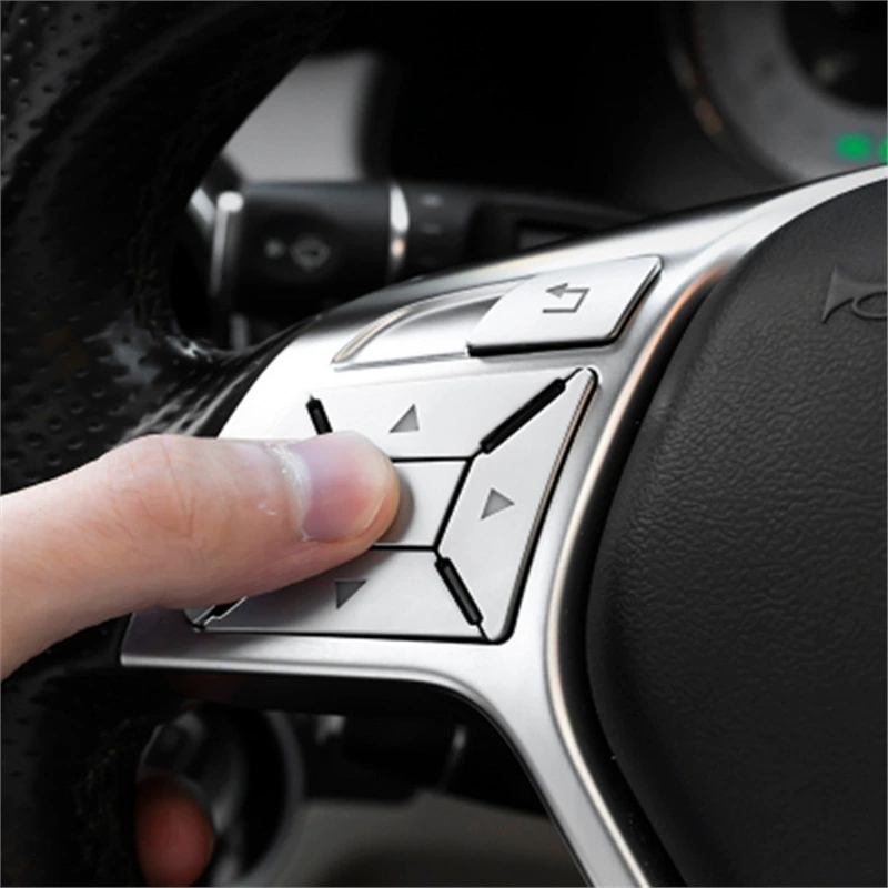 Подходит для Mercedes-Benz C-класса E-класса с модификацией интерьера GLA GLE C180 E200 GLK рулевое рулевое колесо патч