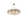 Crystal pendant, ceiling lamp for living room, modern and minimalistic design lights for bedroom, french style, light luxury style