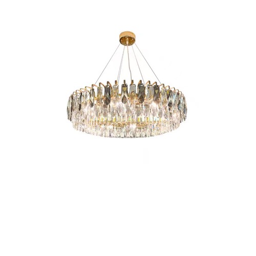 New French Light Luxury Crystal Chandelier Living Room Lamp Main Light Modern Minimalist Dining Room Bedroom Study Designer Lamp