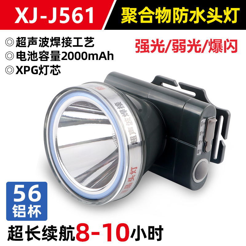 Linterna frontal LED súper brillante, linterna frontal de luz potente, venta al por mayor, para pesca nocturna, exterior, impermeable, lámpara de minero, linterna frontal