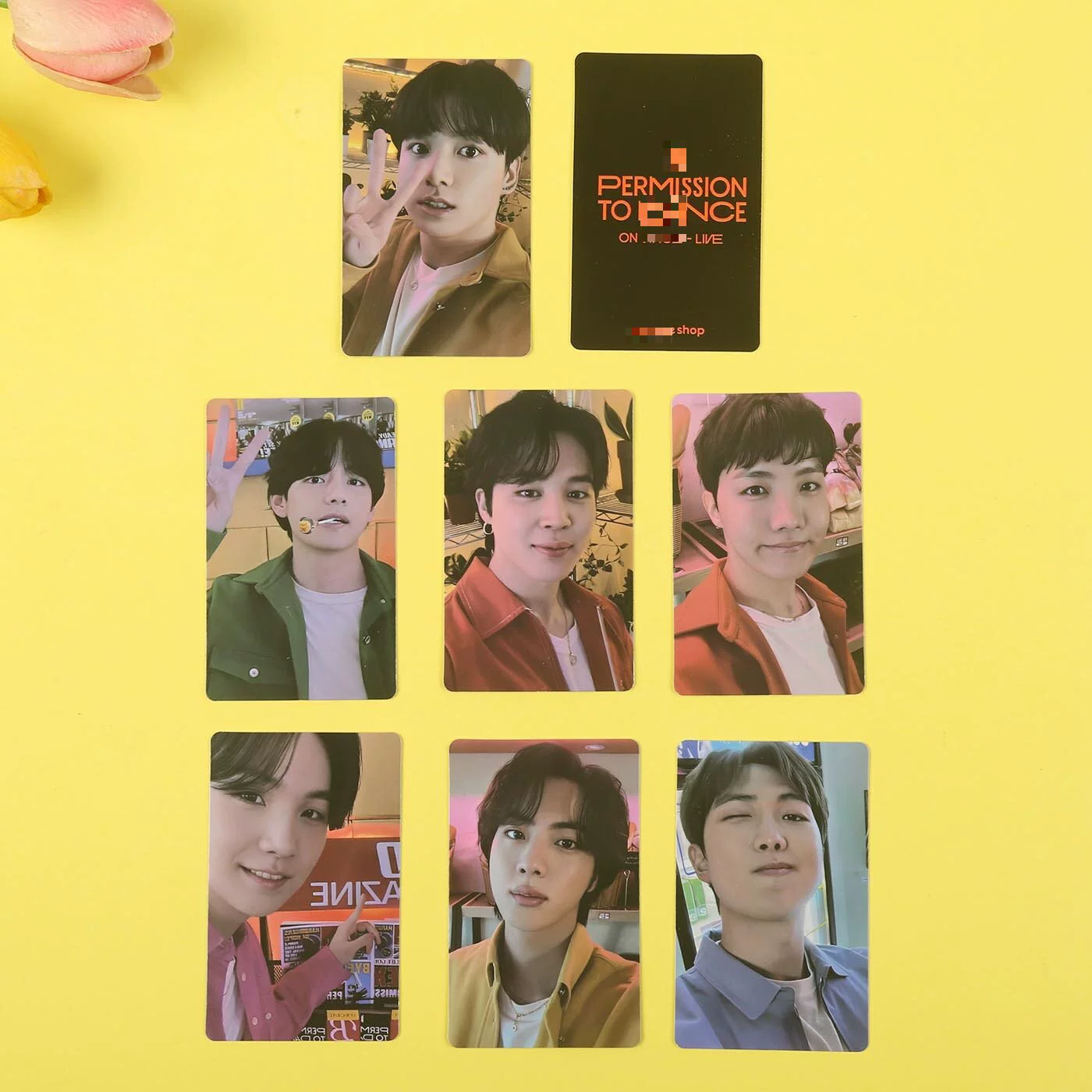 СПЕЦИАЛЬНАЯ ФОТОКАРТОЧКА BTS PTD
