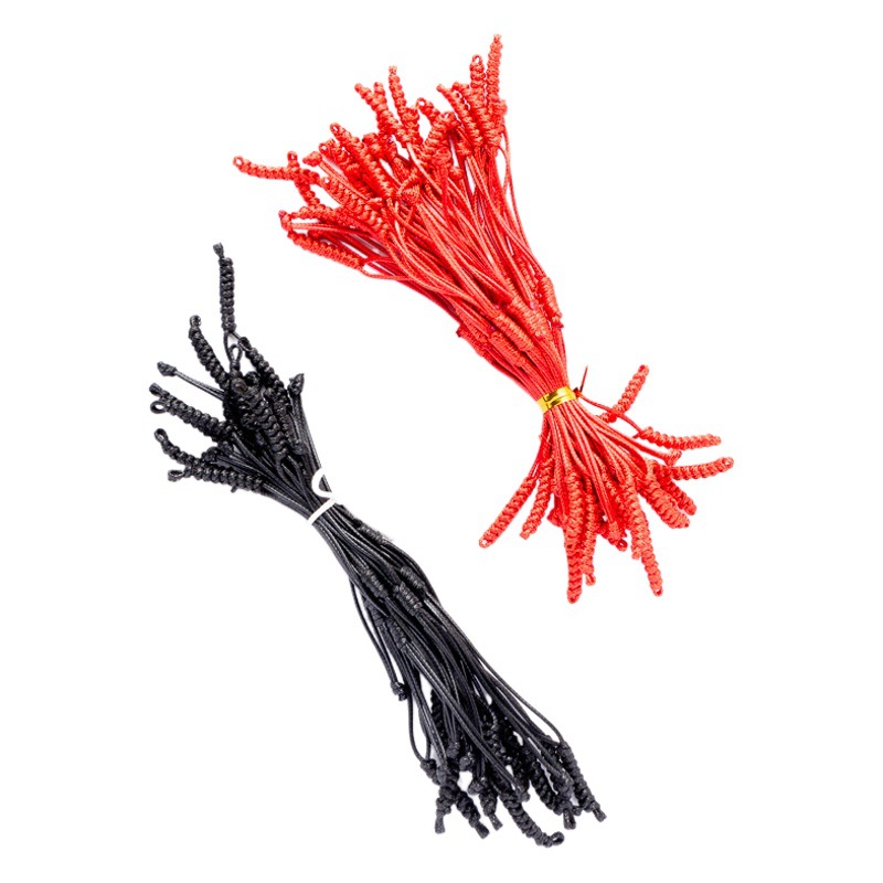 Source Factory Waxed Thread Imitation Leather Diamond Knot Bracelet Semi-Finished Red String Bracelet DIY Accessories for Threading Beads and Pendants