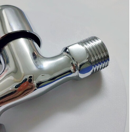 Washing machine faucet balcony bathroom in-wall quick-open single cold 4-point nozzle washing machine mop pool faucet