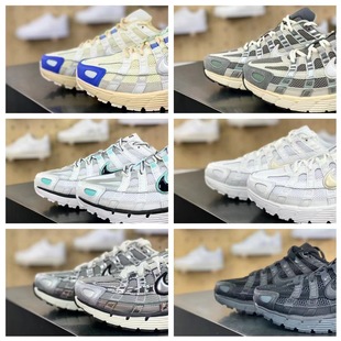 Putian Pure Original High Version P-6000 Coconut Coconut Milk Yellow Blue Metal Liquid Silver Retro Sports Torre Shoes