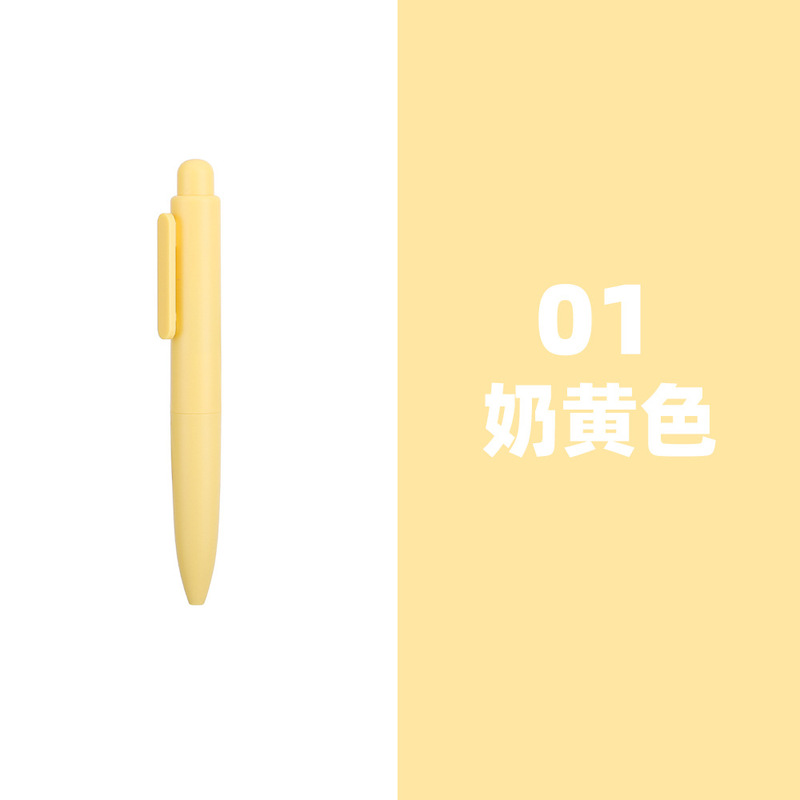 Miniかわいい多色学生ポケット筆マカロン携帯太ったペン速乾中性ペン水芯プレゼント|undefined
