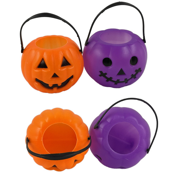 Pumpkin can witch can witch can purple demon barrel green monster…