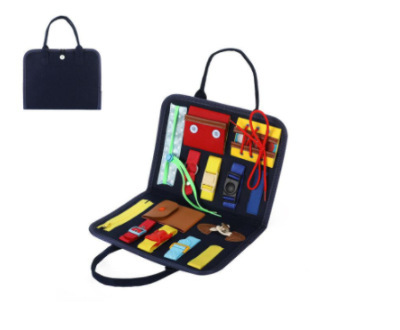 Nuevo cartón de estudio de fieltro transfronterizo de venta caliente para bebés bolsas escolares de fieltro ocupadas para niños