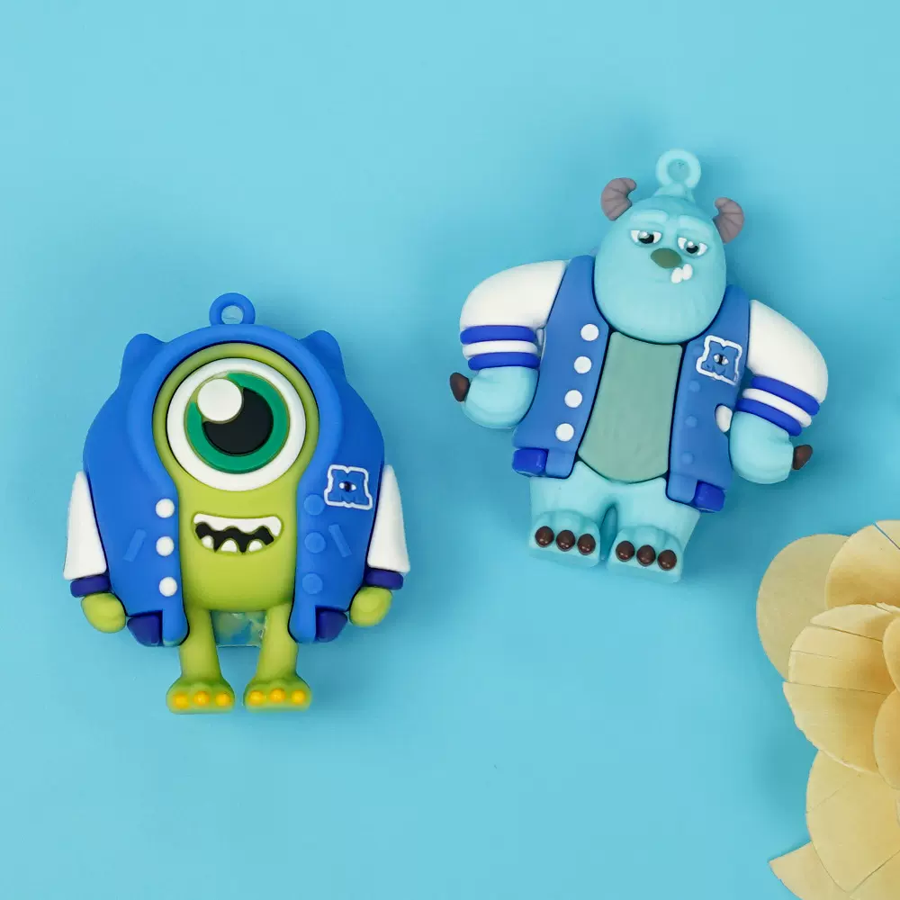 跨境新品卡通PVC公仔挂件可爱创意钥匙扣包包挂饰地推小礼品批发