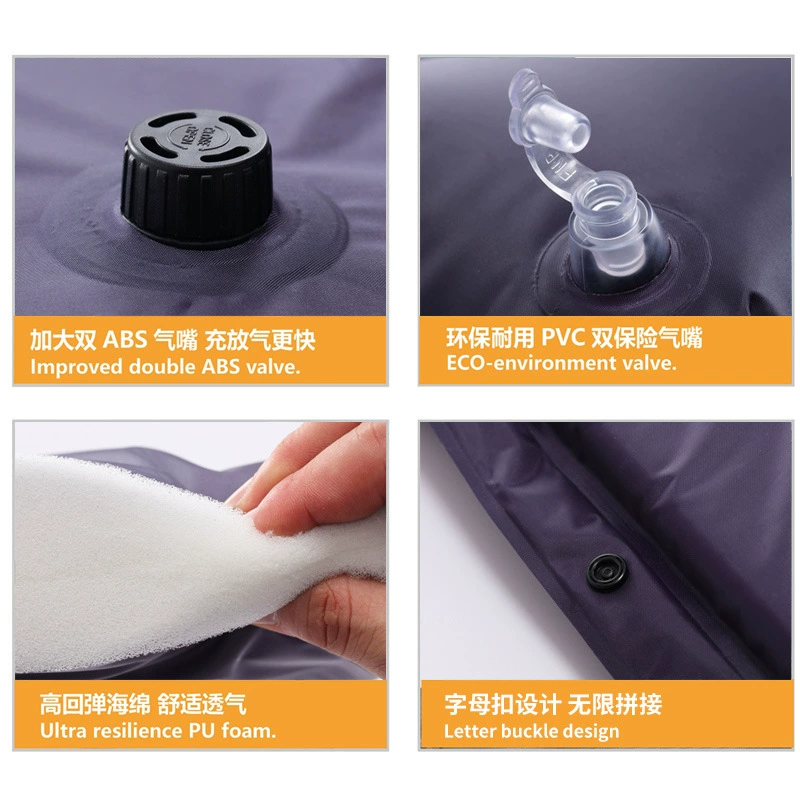 Thickened moisture-proof picnic mat camping mat outdoor automatic inflatable sleeping mat