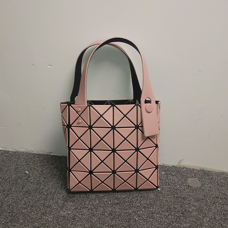 Calidad original nuevo bolso a cuadros de diamantes para toda la vida mini caja cuadrada pequeña todo fósforo bolso de cuatro cuadrados moda mini bolso para mujer
