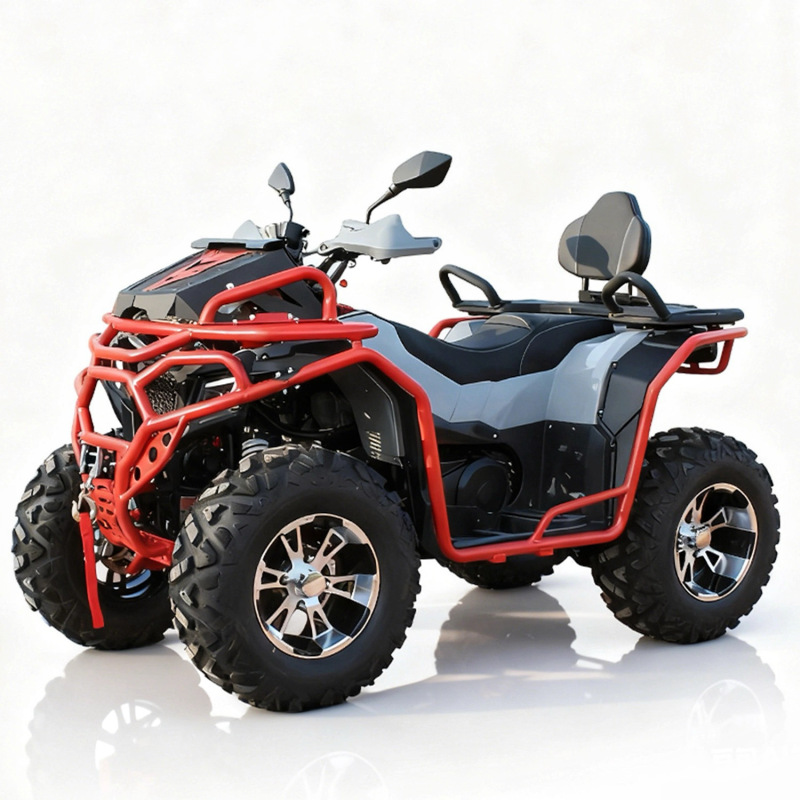 Atv Beach Bike Four-Wheel Off-Road All-Terrain Mountain Motorcycle Automatic Transmission Cvt300Cc Water-Cooled Large Double Seat