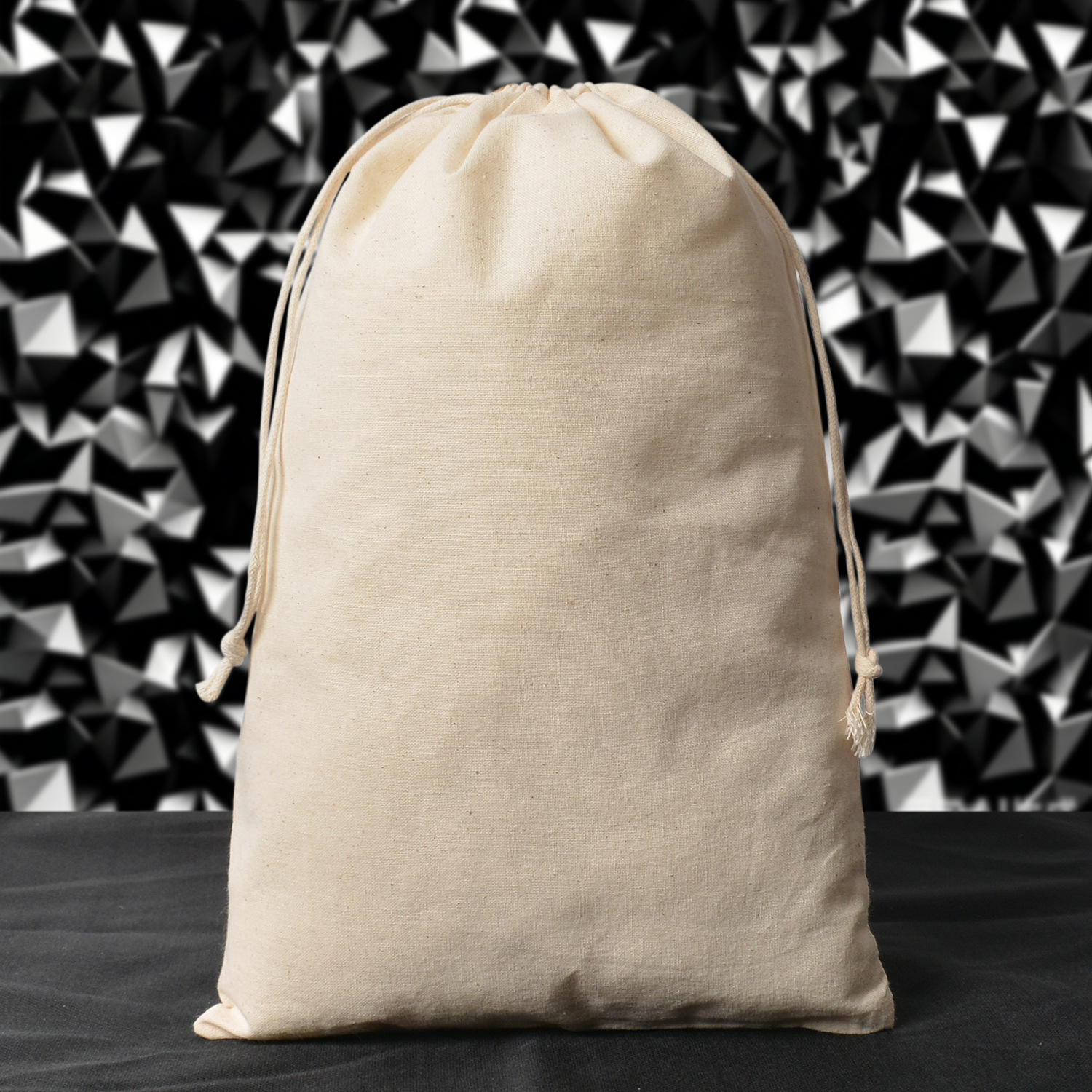 Bolsa de algodón de color natural, bolsillo con cordón, joyería, almacenamiento de granos diversos, bolsa de algodón con boca de cordón de algodón transpirable, logotipo impreso image 17