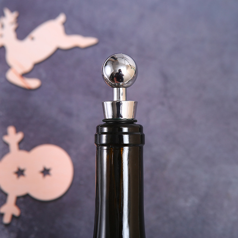 22G8.5X1.9CMABS 결합 라운드 헤드 와인 스토퍼 PE 가방