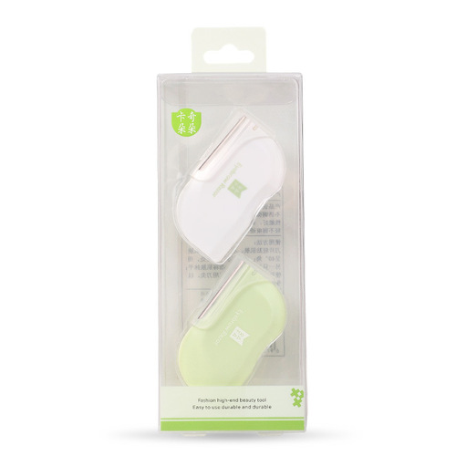 Kaqi Duoduo leaf eyebrow trimmer macro guard net anti-scratch compact portable eyebrow shaver female KK816