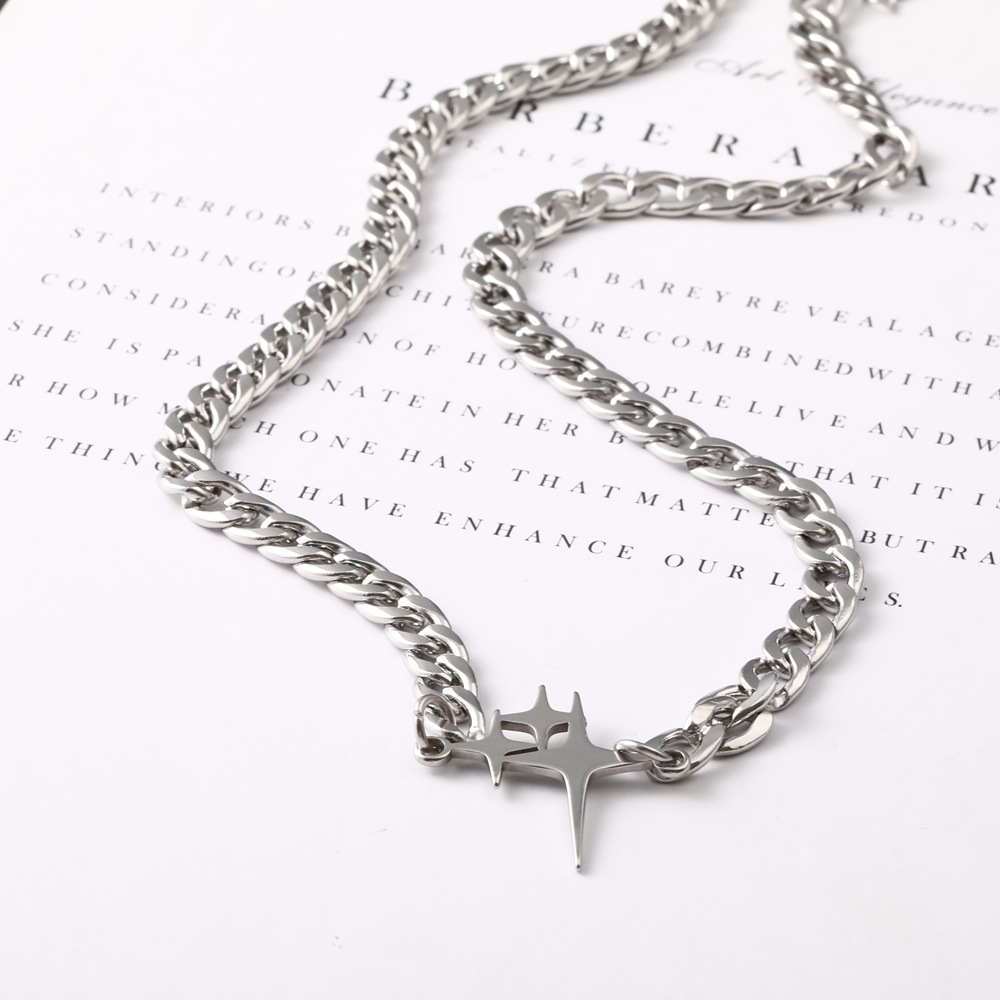 Iconic Cuban Link Chain Necklace For Men With Pendant Heritage_voghion.com