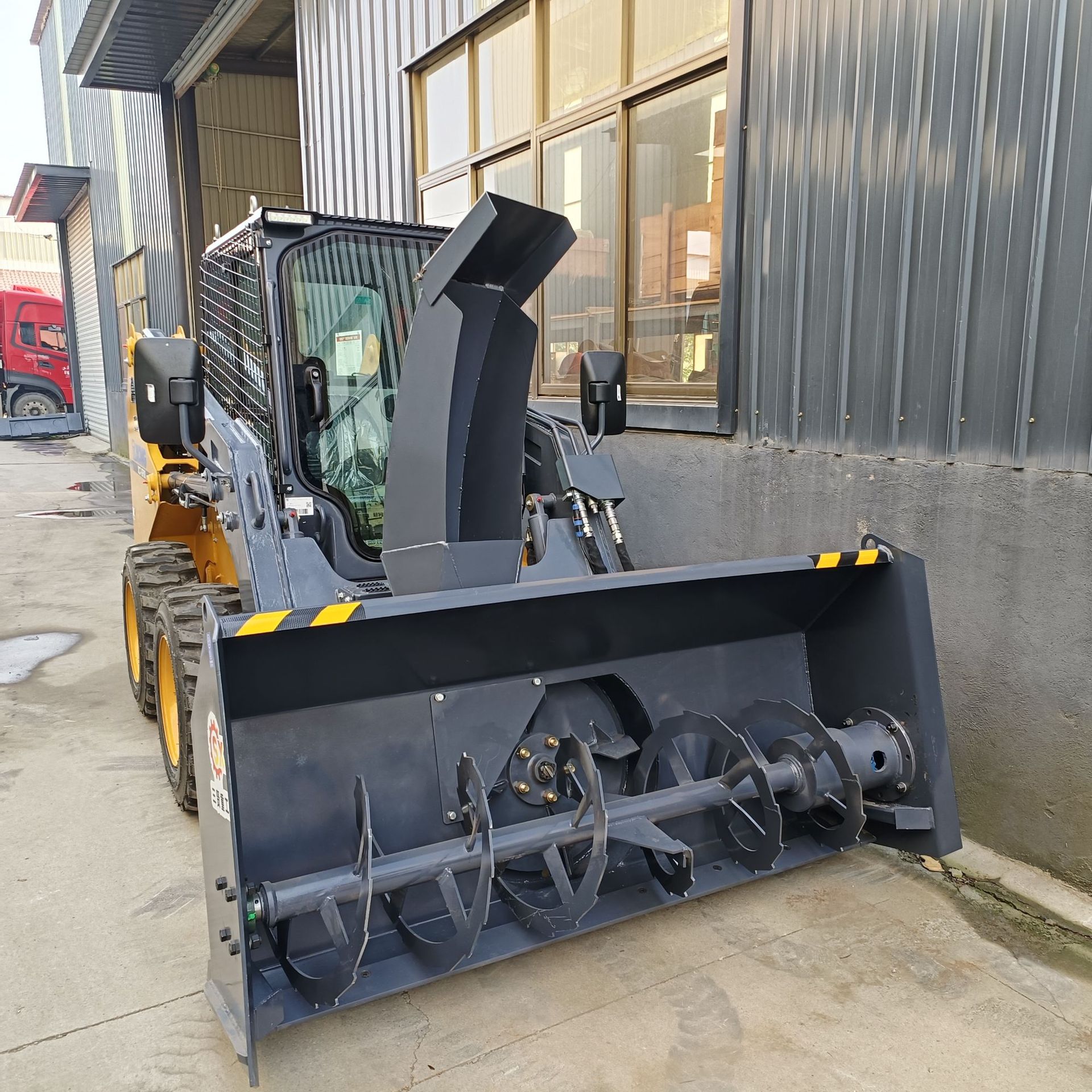 Sanxian equipo de remoción de nieve de invierno máquina de remoción de nieve rápida fuerte energía de remoción de nieve ahorrar costo de mano de obra