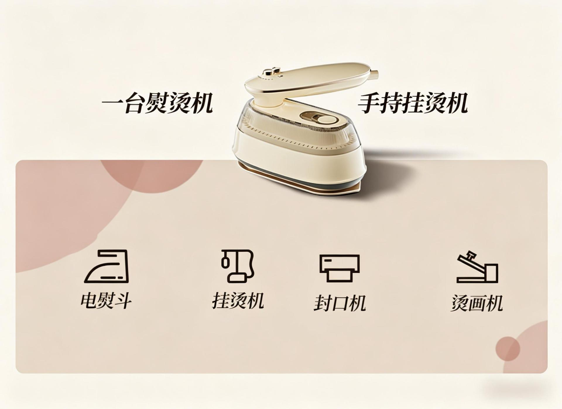 Yangzi steam iron, portable, dry-wet, foldable handheld garment steamer