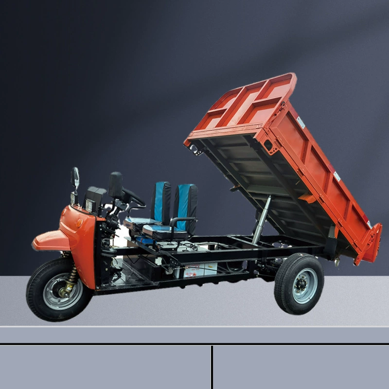 Электротрицикл для строительной площадки, кирпичный грузовик, земснаряд, самосвал для бытового и горнодобывающего использования