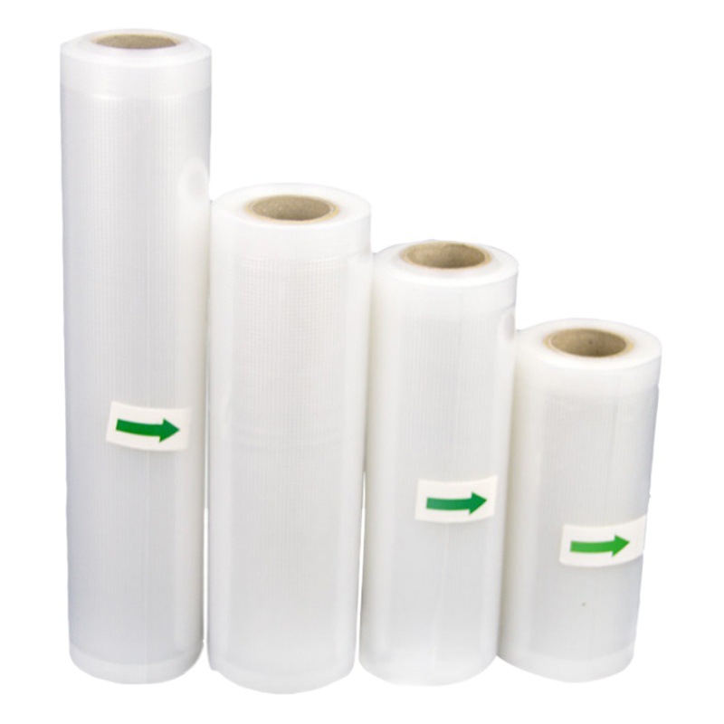 Nylon Composite Texture Roll Bag Vacuum Bag Vacuum Seal Thickeneded Pattern Household Fresh-Keeping Vacuum Roll Bag Wholesale