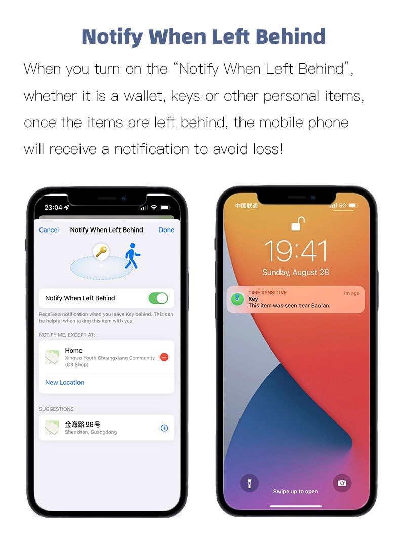 FindMy Bluetooth Tracker for iOS Keychain