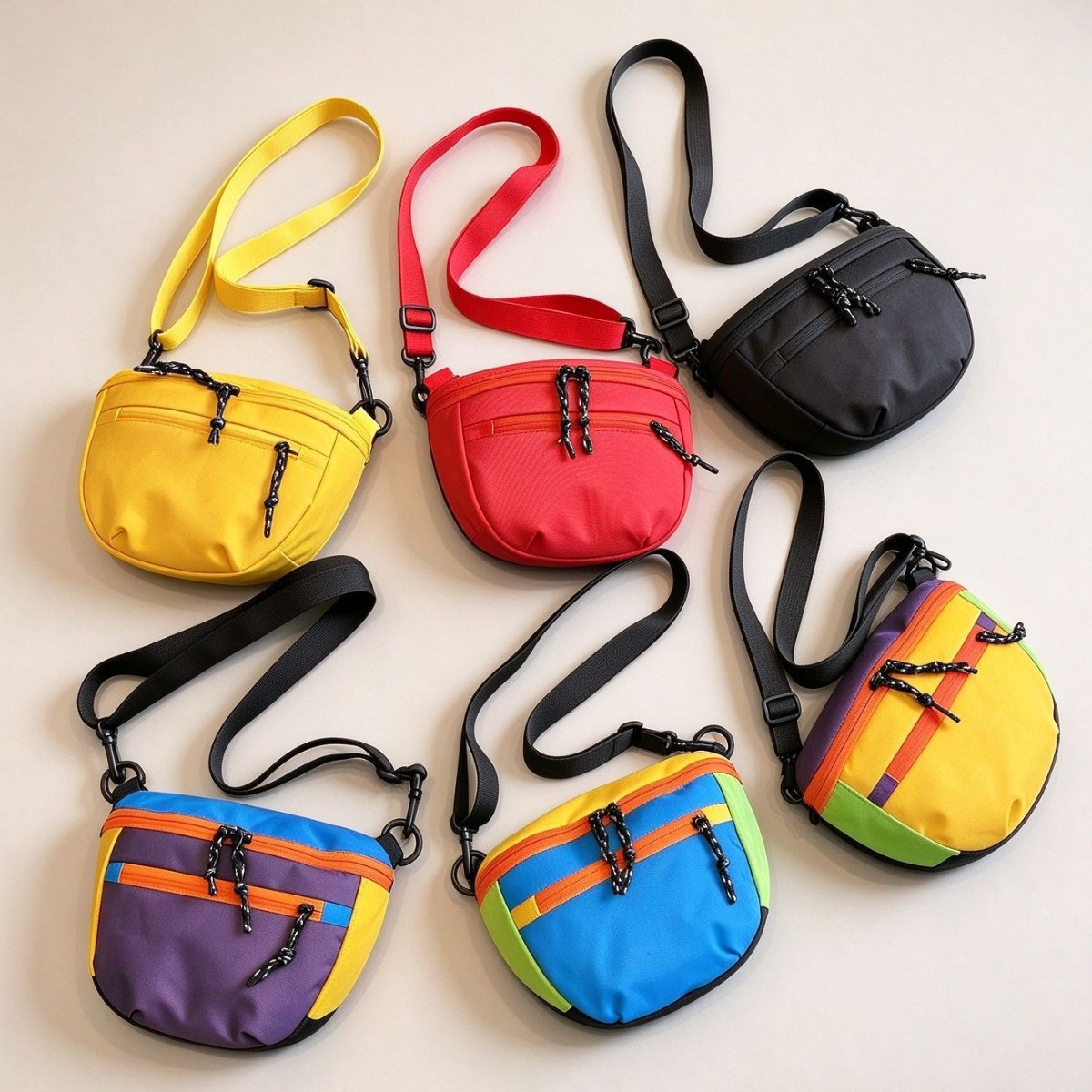 New Japanese-Style Trendy Outdoor Portable Sports Chest Bag, Fashionable Mini Casual Shoulder Crossbody Bag, Waist Bag