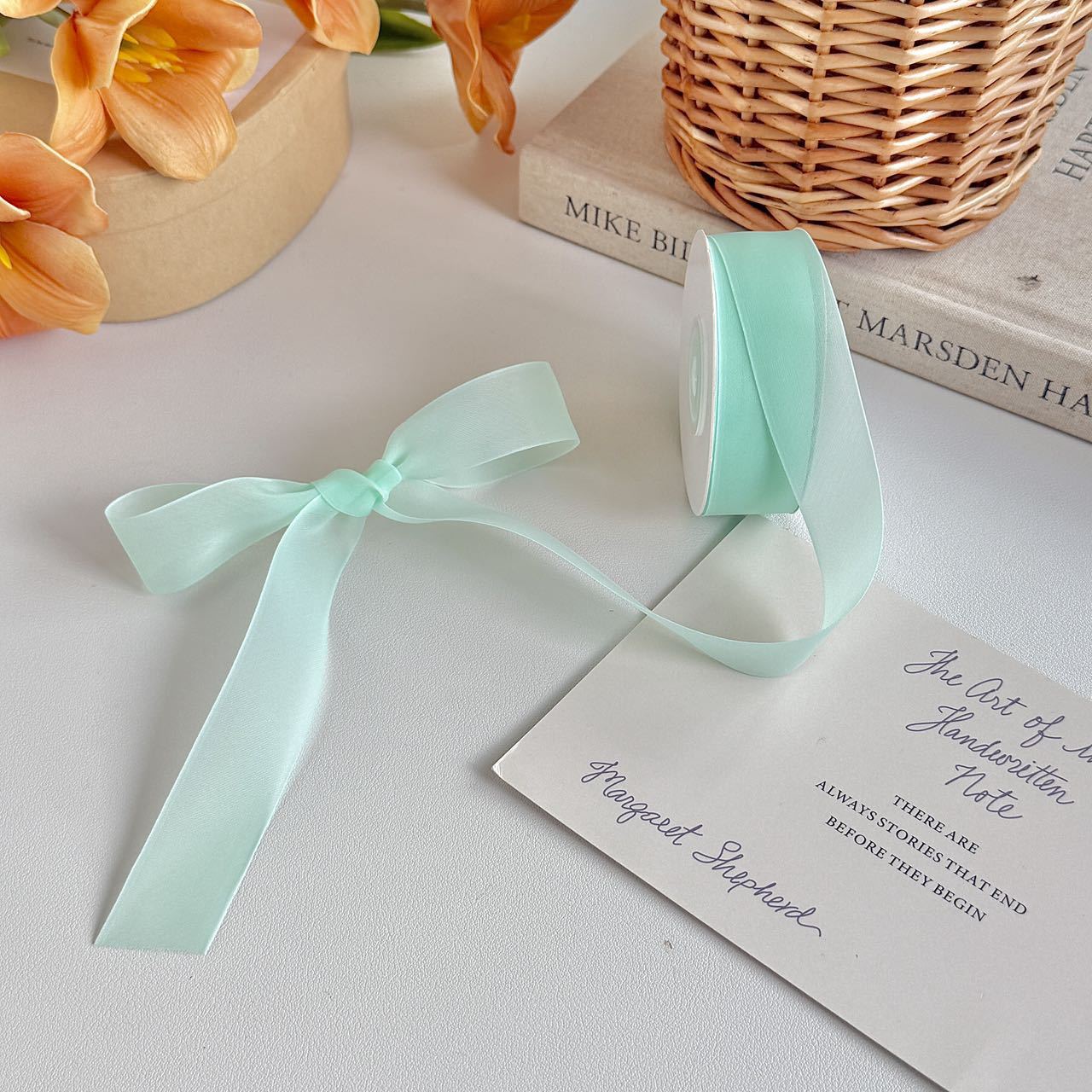 2,5 cm de orquídea de agua azul de 20 yardas