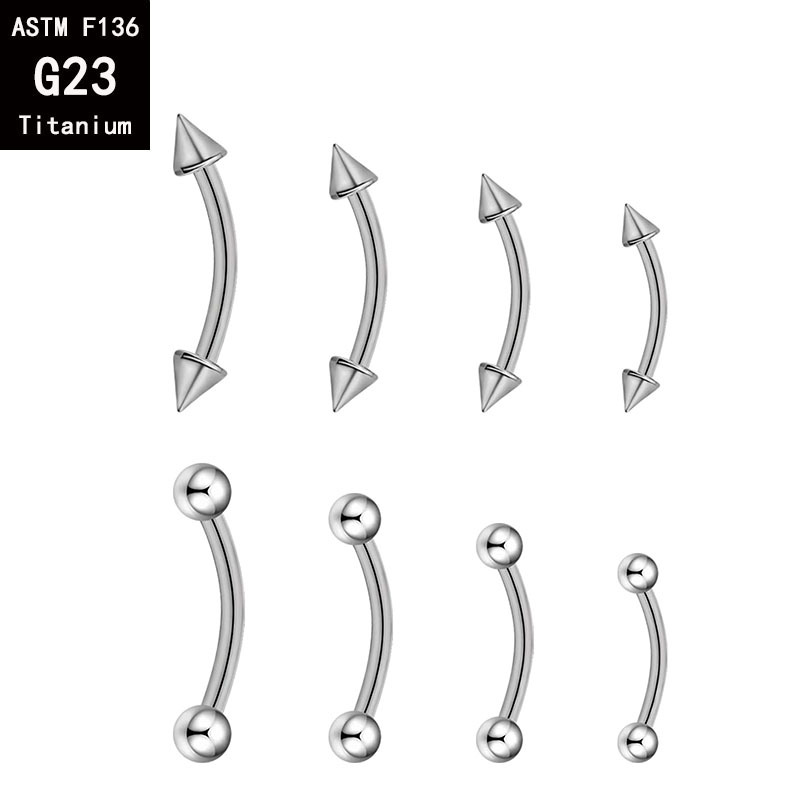 Labret piercing jewelry detail image