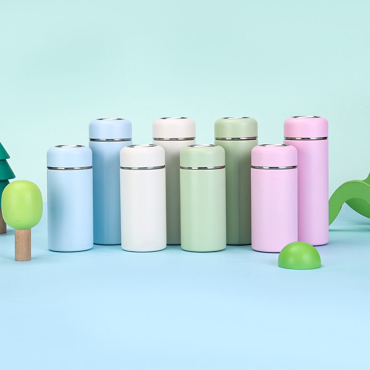 Isolierte Edelstahl Thermosflasche Für Unterwegs Kompakt_voghion.com