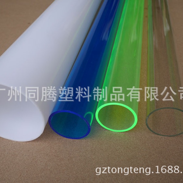 供应PC双色管/PC护栏管/桥梁护栏管 PC型材 塑料型材 亚克力型材