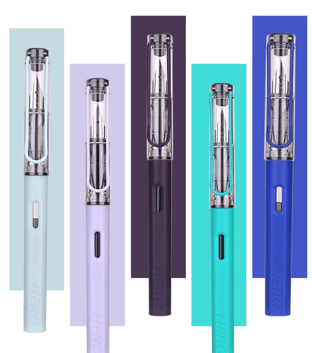 HERO hero pen 1359 special calligraphy pen for third grade students, extra fine posture pen, ink bag pen, stationery wholesale