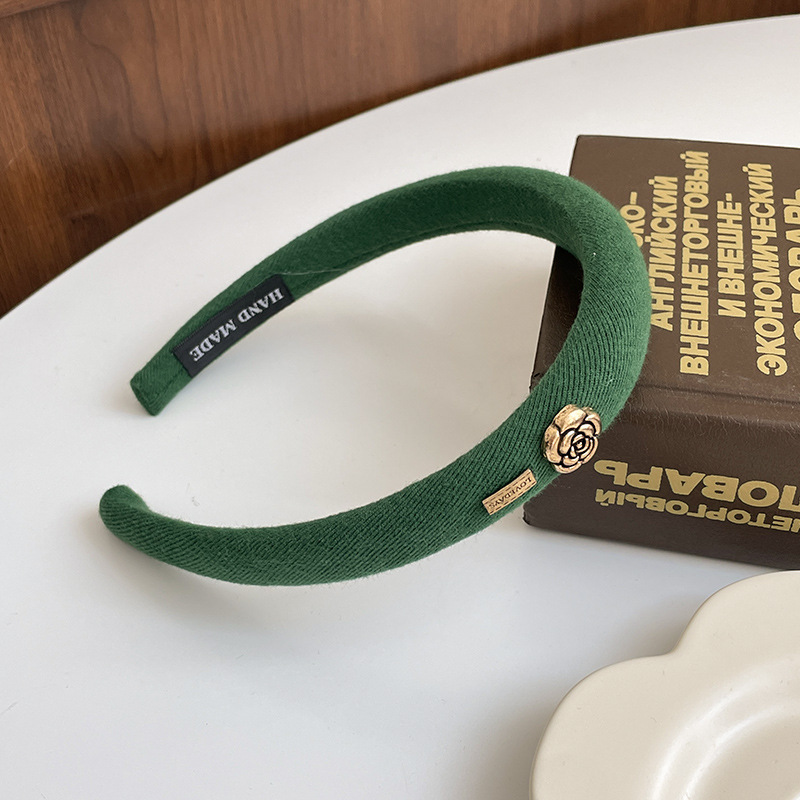 Maillard diadema para mujer todo fósforo cabello prensado cabeza alta diadema 2025 nuevo temperamento horquilla torque paquete de cabello tocado