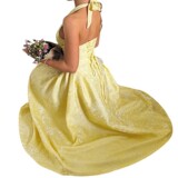 Ретро трехмерное платье без рукавов, (Трансграничная торговля), европейский стиль, V-образный вырез, с рукавом