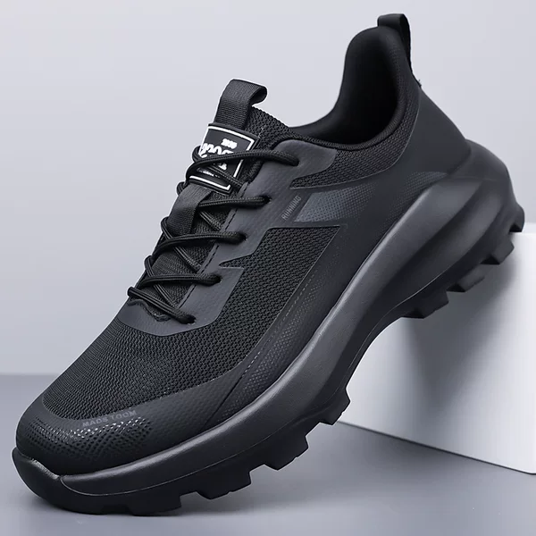Outdoor Sports Shoes for Men, Summer Breathable Mesh Shoes, Lightweight Travel Casual Shoes, Hiking and Mountaineering Shoes, Cross-Country Running Shoes