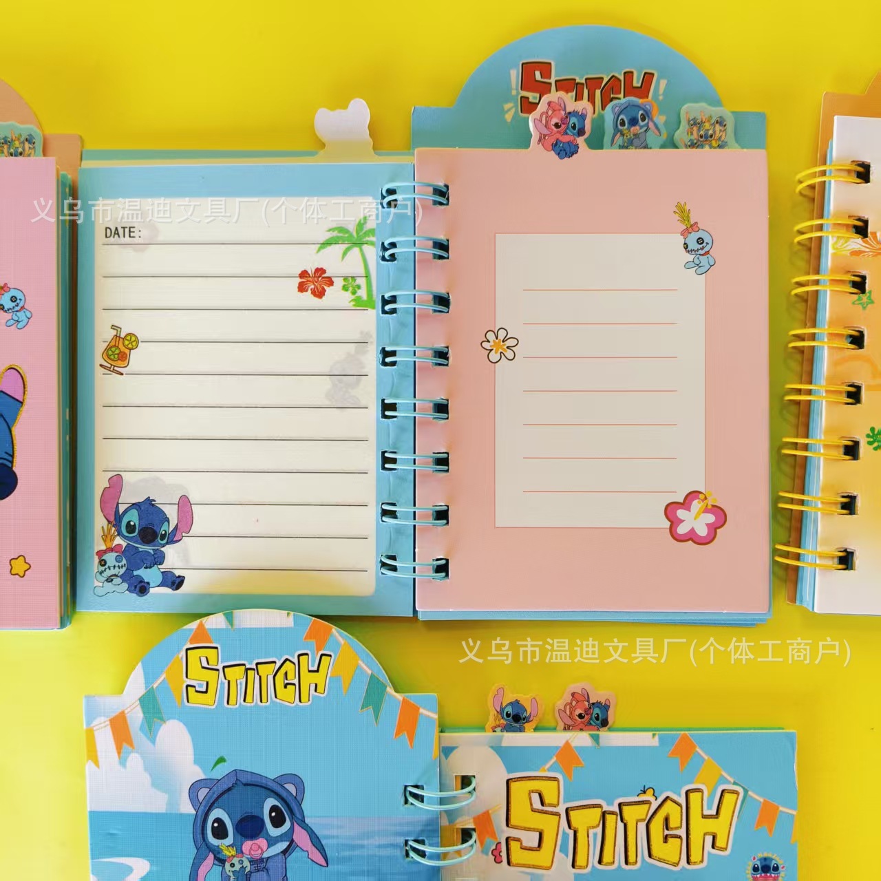 Transfronterizo A7 cuaderno de dibujos animados 100k clasificado cuaderno de bobina de estudiantes cuaderno de notas