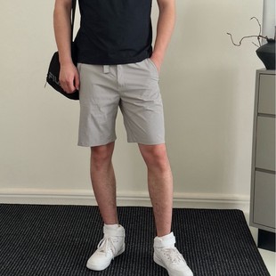 Men's Shorts with Adjustable Waistband, Functional Style, Suitable for Running, Loose Casual Beach Shorts
