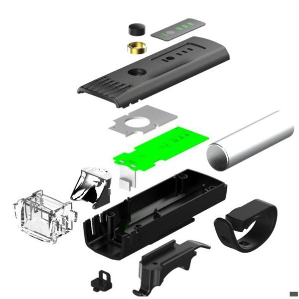 Inducción nueva luz de la bicicleta al aire libre montaña faro noche montar USB recargable equipo linterna LED