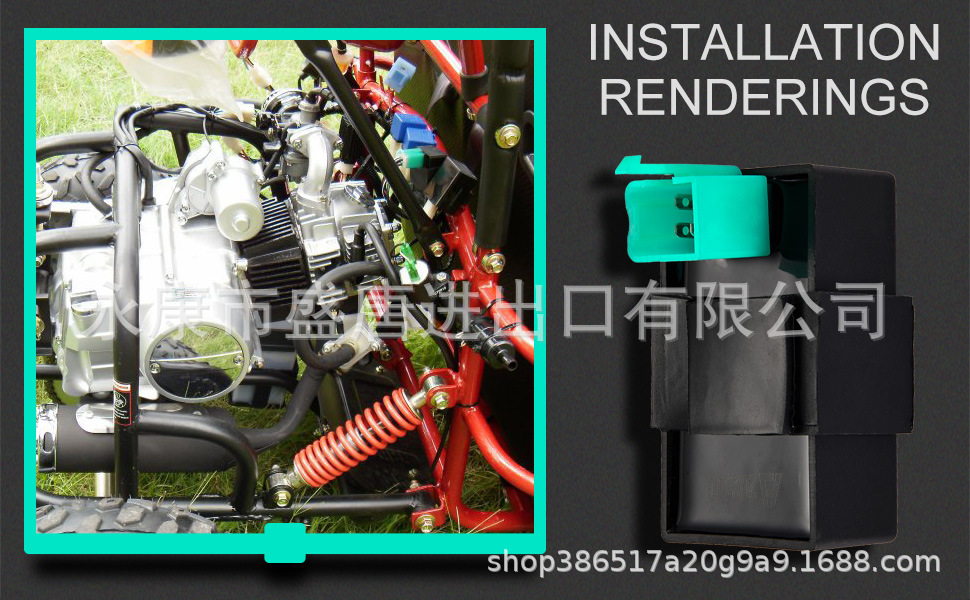 5-Pin AC Igniter CDI for 50cc-150cc Go Kart Moped Dirt Bike ATV