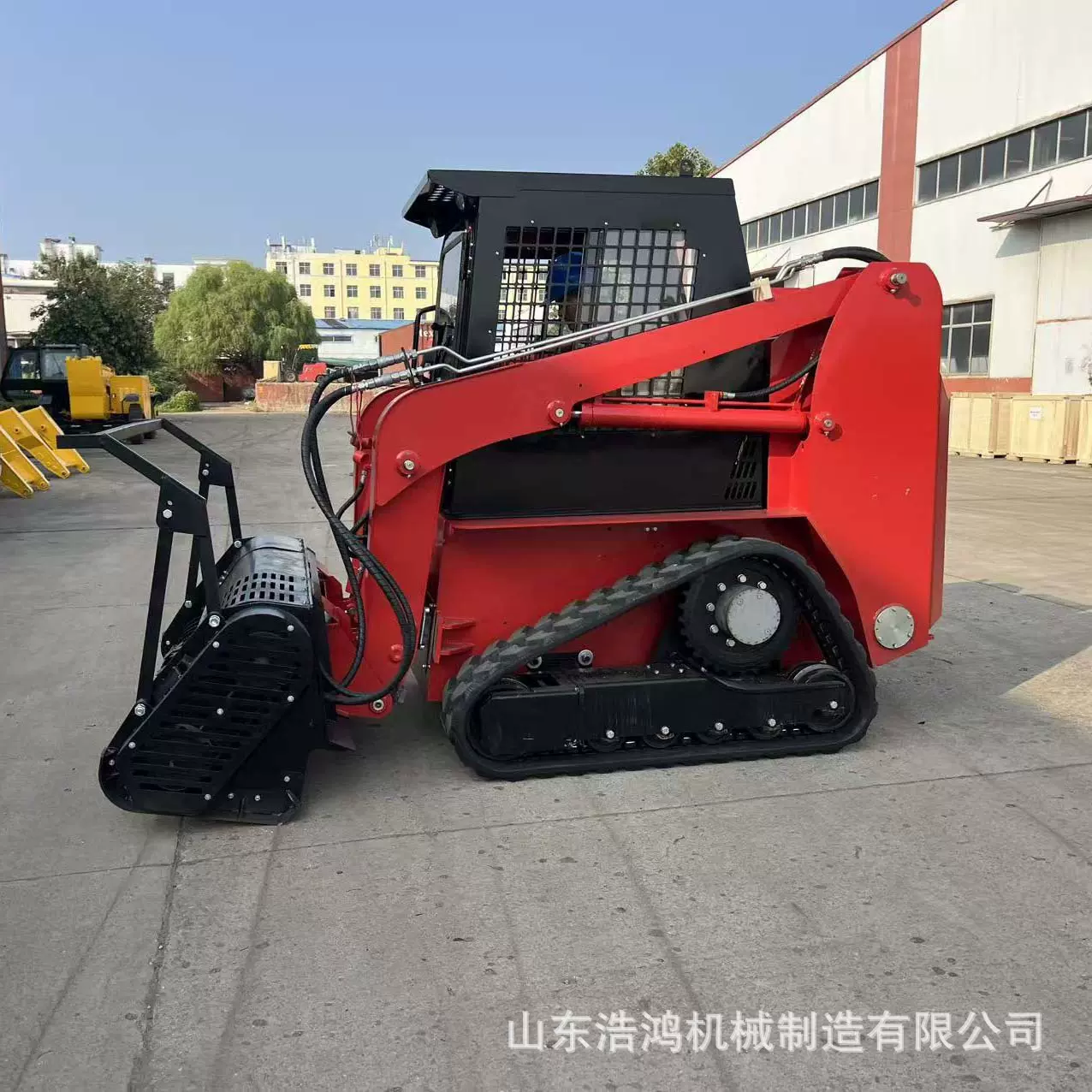 工厂直销滑翼装载机属具匹配滑翼开辟车属具座驾轮式滑翼车配件