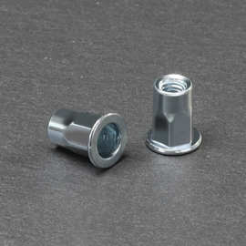 以勒标准件铆螺母平头半六角