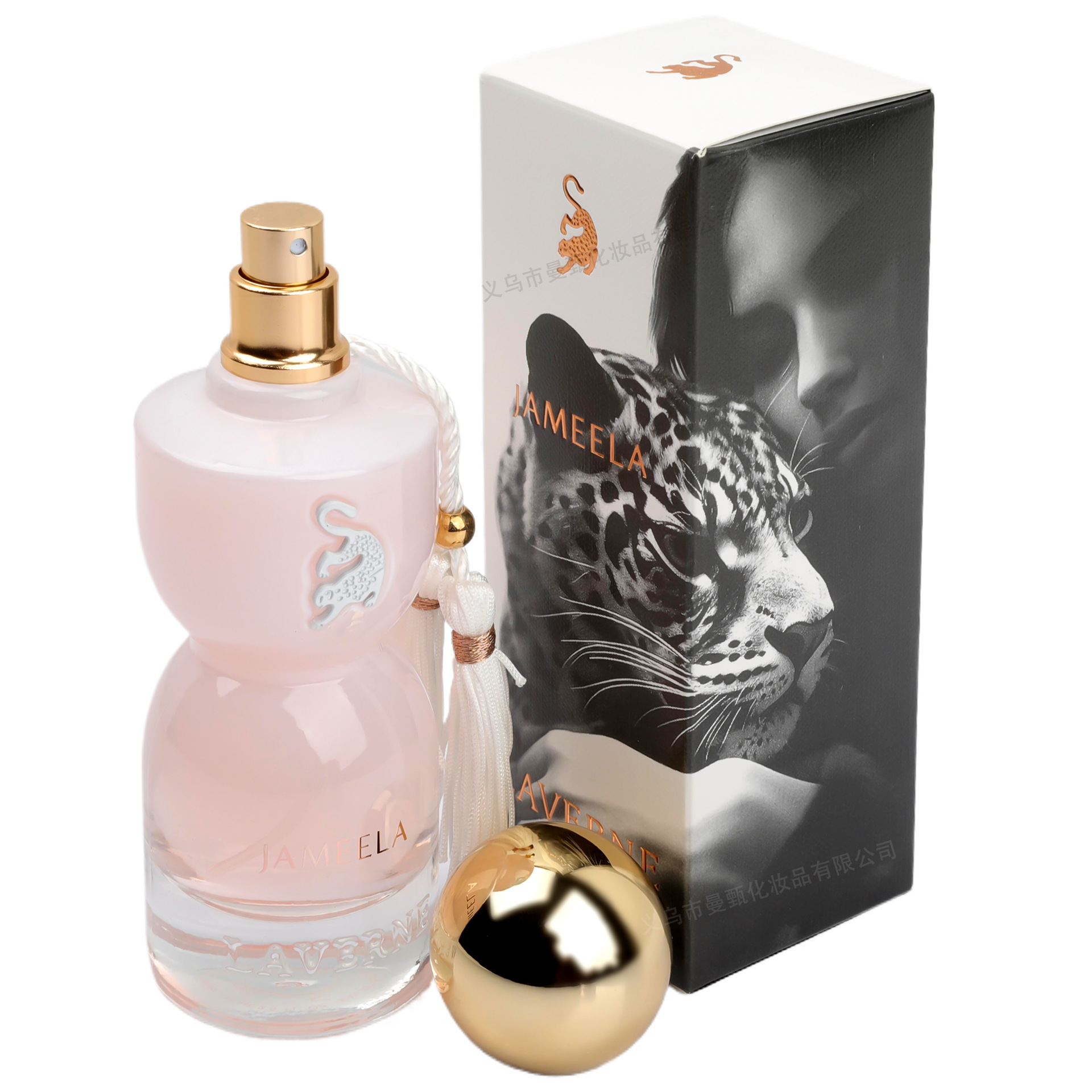 Comercio exterior transfronterizo 75ml perfume rojo leopardo de alta calidad MZ-203B fabricante de perfume árabe al por mayor