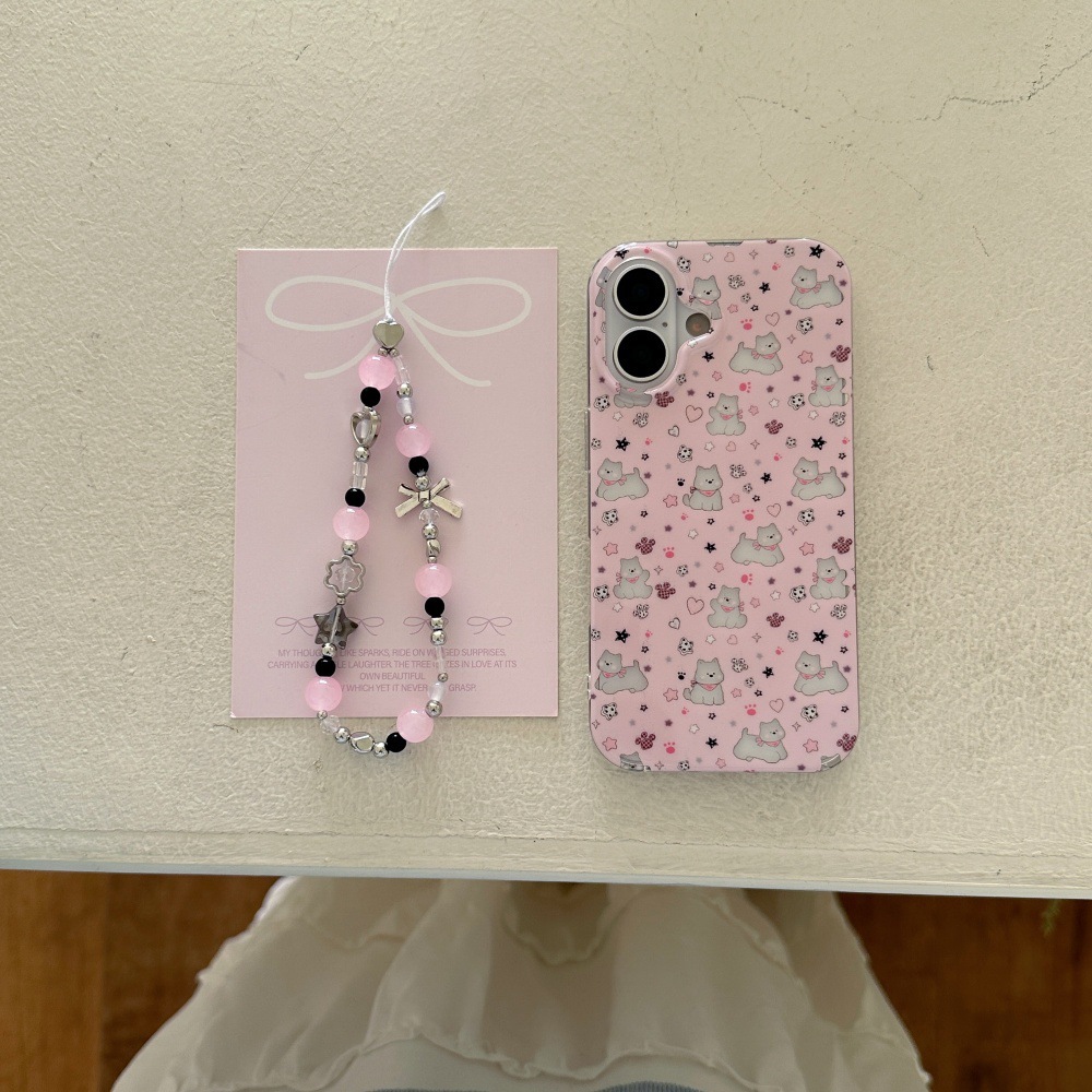 Ins estrellas de dibujos animados West Highland para iphone15 soporte 16ProMax funda para teléfono 13/14 Apple 16 mujer