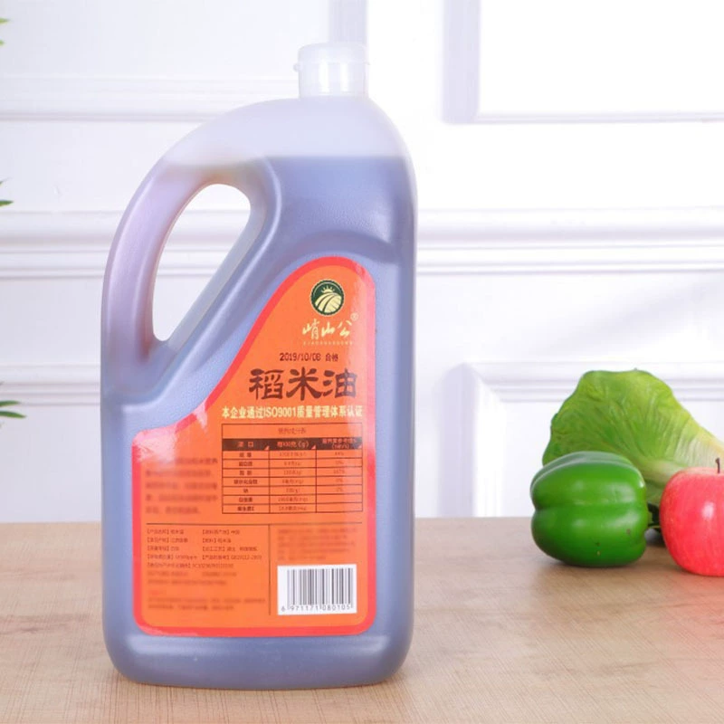 Фабрика Цяо Шань Гонг рисовое масло 5 л рисовое масло бочка Кейтеринг 4 бутылки 5000 мл рисовое масло домашняя упаковка