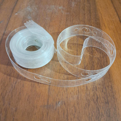 批发双孔透明气球链5米m生日派对装饰结婚礼场景卡扣气球胶链条