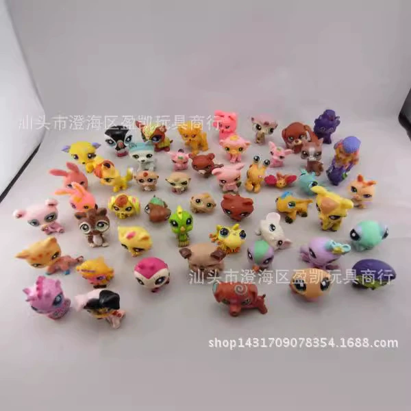 Игрушка (LPS) питомец-кукла, мини-фигура из ПВХ 4–6 см, лёгкая коллекционная