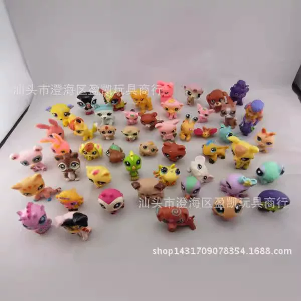 Игрушка (LPS) питомец-кукла, мини-фигура из ПВХ 4–6 см, лёгкая коллекционная