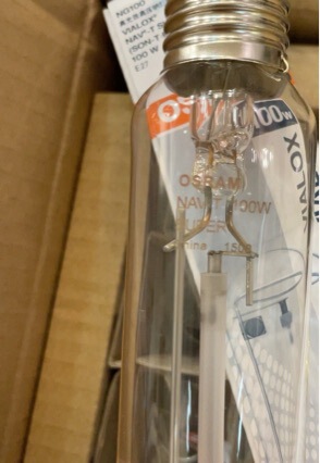 Osram 100W High-Efficiency High-Pressure Sodium Lamp Osram 100W High-Efficiency High-Pressure Sodium Lamp