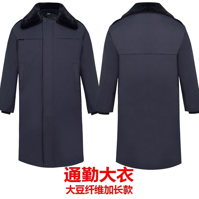New style commuter-friendly cold-proof cotton coat for men and women, winter thickened subway cotton-padded coat, down coat, long cold-proof down jacket